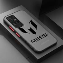 Case For Xiaomi Redmi Note 11 10 Pro 12 13 12S 11S 10S 9 9S 8 10C 9A 9C 8T 9T PC Hard Funda Phone Cover Football Man M-Messi 10 Redmi 9C
