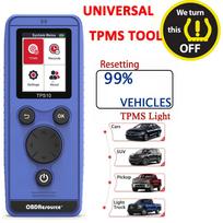 Universalus TPMS pakartotinis nustatymas, padangų slėgio atstatymas, jutiklio aktyvavimas, atnaujinamas, daugiakalbis, TPS10 veikia automobiliui, SUV, mikroautobusui, pikapui, lengvajam sunkvežimiui