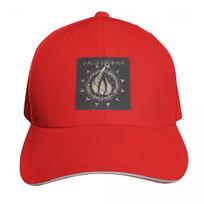 In Flames Rock Band Red Hexagon Star Cap Fashion Casual Baseball Caps Adjustable Hat Hip Hop Summer Unisex Baseball Hats One Size