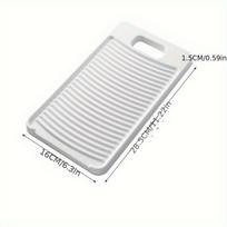 Thickened Non-Slip Laundry Board for Home And Dorm Use, Multi-Purpose Washing Board for Clothes, Bathroom Accessories balta
