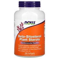NOW Foods, Beta-Sitosterol Plant Sterol, 180 Softgels