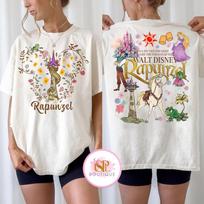 Disney Rapunzel Pasakų karalystė Flynn Ryder Unisex Suaugusiųjų Vaikų Marškinėliai S