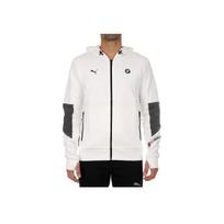 PUMA BMW M Motorsport Men's Hooded Sweat Jacket White 598001-02 S