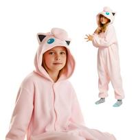 Pižama Vienas gabalas Kigurumi Kostiumas Pokemon Jigglypuff Vaikams 95 - 105Cm