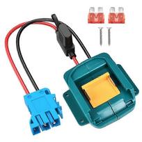 Adapteris 18V baterijai su laidų jungtimi ir saugikliu, suderinamas su Peg-Perego 12V Power Wheels