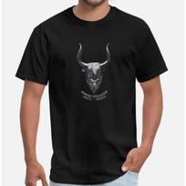 Greece Crete Minoan Civilization Bulls Head Printed T-Shirt 100% Cotton O-Neck Short Sleeve Casual Mens T-shirt Size S-3XL S juoda