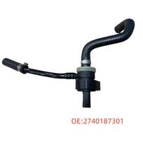 Mercedes M274 Karterio ventiliacijos vožtuvo žarna - Automobilio dalis 2740187301 2740187301 black