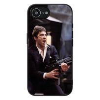 Scarface Al Pacino Tony Montana Apsauginis dėklas Apple iPhone 16 17 Air 14 15 Pro Max Plus 16+ 16E 14+ ProMax Telefonui iPhone Air