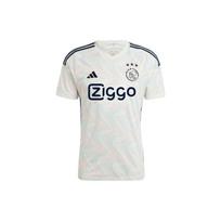 Adidas Ajax Amsterdam Soccer Jerseys Men's Bright White Moderate Straight Fit HZ7717 XL