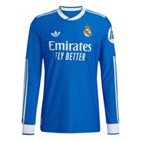 Adidas Nemokamas pristatymas su AdiClub Real Madrid 25/26 ilgomis rankovėmis trečiasis autentiškas marškinėlis JP3925 5XL
