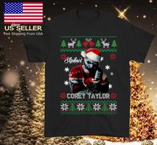 Corey Taylor Slipknot HOT Christmas black Tshirt Unisex All sizes S to 5Xl X003 Unisex T-Shirt S