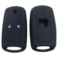 Acura Honda Civic Accord 2-Button Remote Folding Key Silicone Protective Case juoda