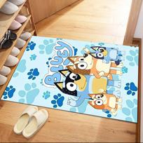 Bluey Family Adventure Square rugs are a great choice for living rooms, bedrooms, home décor, and as gifts. 40cmx60cm