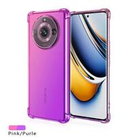 Shockproof Gradient Airbag TPU Case for Realme 12 11 Pro Plus 5G Pro+ Protective Cover Fundas Coque Shell Realme 11 Pro