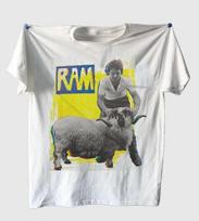 Paulas McCartney karštas naujas marškinėlis Ram Albumas baltas T-shirt Visų dydžių 2F724 Unisex T-shirt XXL