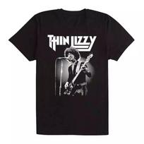 PHIL LYNOTT Thin Lizzy Marškinėliai Moterims Vyrams Juodi Medvilniniai T-shirt Dydis S4XL Unisex T-shirt XL