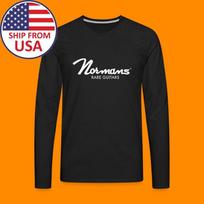 Normans Rare Guitars Men#039;s Black Size S to 2XL Unisex T-Shirt XL