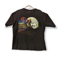 SALE 1996 Emerson Lake and Palmer band tour shirt Tarkus world tour Unisex T-Shirt L black