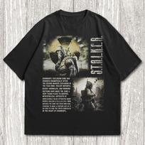Stalker 2 Heart of Chornobyl T-Shirt Stalker Game T-Shirt unisex Sizes Unisex T-Shirt XL