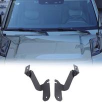 For Land Rover Defender 90 110 130 2020 2021 2022 - 2025 Off Road A-Pillar Hood Pods Work Led Light Bar Mount Bracket Accessory