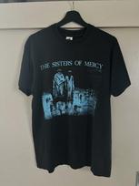 Vintage 90's The Sisters of Mercy Band Black Short Sleeve Unisex Tshirt Unisex T-Shirt XL