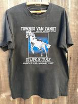 Townes Van Zandt Gyventi reiškia skristi Anglies spalvos T-shirt Vyrams Moterims dovana Unisex T-Shirt L