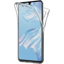 Dėklas Huawei P30 - Dangtelis Dėklas Gelis TPU Silikonas Pilnas Skaidrus Dviejų Dalių Priekis Galas Uždedamas Phonillico®