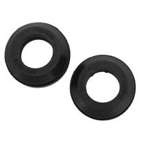 2 vnt. PVC kvėpavimo vožtuvo įvorės Guminės Juodos Pakeitimas Chevrolet SBC BBC SBF 350 A96 varikliui
