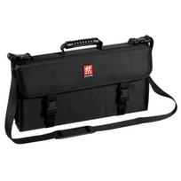 Mallette à Couteaux - ZWILLING - Vide - Nylon Noir - 17 Emplacements - 49,5 cm x 26 cm x 11,2 cm juoda
