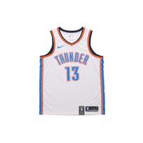 Nike NBA Paul George Association Edition Swingman marškinėliai, Oklahoma City Thunder vyriški marškinėliai baltos spalvos 864437-104 S
