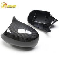Anglies pluošto galinio vaizdo veidrodžio dangtelis BMW 3 serijai E90/E92/E93 (Prieš atnaujinimą ir po atnaujinimo) Pre-facelift Horn (Twill)