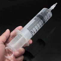 100/150 ml plastikinė gyvūno maitinimo švirkštas su matavimo graduacija, minkštu antgaliu, šuniuko, kačiuko maitinimui, pieno, vandens buteliukai 100ml