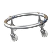 Gas Cylinder Base Stand with Wheels for Easy Movement in Warehouse