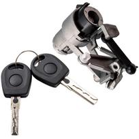 Galinės bagažinės durų spyna + 2 raktai VW Caddy, Golf MK3 MK4, Lupo, Polo 1J6827297G 1J6827297C