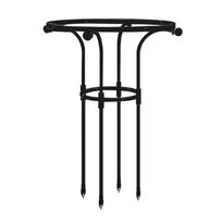 Juoda, aukštis 65CM, apskritimo skersmuo 25CM juoda
