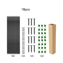 Garden Hoops Raised Beds Long Greenhouse Grow Tunnel Fiberglass Support Frame Fabric Netting DIY Plant Support Garden Stakes