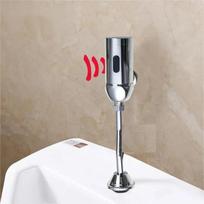 YANKSMART Urinal Bathroom Toilet Automatic Flush Valve Sensor Urinals Wall Mounted Faucet Touch Tap DC & AC Bath Accessory