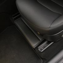 Po sėdyne esanti daiktadėžė Automobilio tipo Laikymo dėžė 2 vietoms Priekinės arba galinės vidurinės vietos PU oda Sulankstoma Lengvas montavimas Apsaugo nuo švaistymo