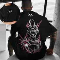 Anime Dragon Ball Majin Buu Klasikinis Spausdintas Vyriškas Marškinėlis 2025 Vasaros Naujas Cosplay Trumpomis Rankovėmis Marškinėliai Laisvalaikio Madingi Drabužiai Dovanos 4XL