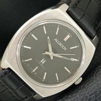 ALLWYN 6300A RANKINIO UŽVEDIMO VINTAGE INDIJA VYRIŠKAS ORIGINALUS CIFERBLATO LAIKRODIS a706057-1