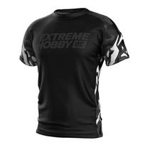 Extreme Hobby Juodojo Panteros Techninis Marškinėlis Juoda ir Balta M