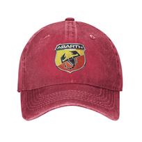 Abarth C Cool Spausdinimo Džinsinio Audinio Beisbolo Kepurės Snapback Beisbolo Kepurės Kvėpuojanti Casquette Lauko Unisex One Size
