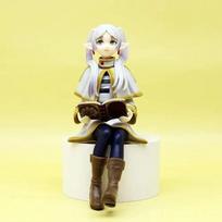 14cm Frieren: Past Journey's End Anime Figure Sitting Fern Action Figures Frieren Noodle Stopper PVC Model Statue Collection