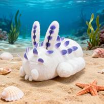 Kawaii Gilios Jūros Triušio Pliušinis Žaislas Jūros Aksesuarų Pliušinis Žaislas Giliųjų Jūrų Entuziastų Draugams Kalėdinės Dovanos Namų Dekoras 23cm