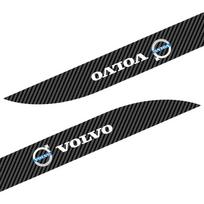 2 vnt. Naujas automobilio durų šoninis sijonas Automobilio kėbulo lipdukas Anglies pluošto automobilio lipdukai Volvo XC60 XC90 S60 S80 S40 V40 V60 V70 V50 XC70