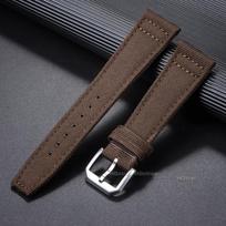 Nylon Canvas Watch Strap for IWC Pilot 20mm 21mm 22mm Strap Waterproof Sport Watch Strap Cowhide Wrist Belt Men Women Bracelet 20mm&no logo ruda