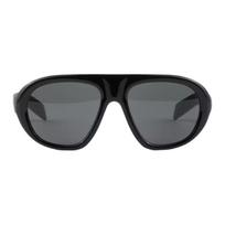 Prada Logo Pilot Sunglasses Women sunglasses Black SPRC05-E16K-FE08Z Basic Packaging-Eyeglass Case+Box,56,Black