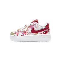 Nike Air Force 1 žemi riedlenčių batai Balti Raudoni Kūdikiams ir Mažiems Vaikams CU2986-961 6C white