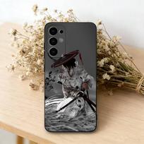 G-Ghost Of Yotei Game  Phone Case For Samsung S25,S24,S21,S22,S23,S30,Ultra,S20,Plus,Fe,Lite,Note,10,Black Cover Samsung S25ULTRA