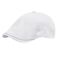Voboom Vasarinė medvilninė plokščia kepurė Ivy kepurės Vyrams Newsboy Kepurės Moterims Klasikinio dizaino Kvėpuojanti Vienspalvė Laisvalaikio Baretė 57-60cm balta